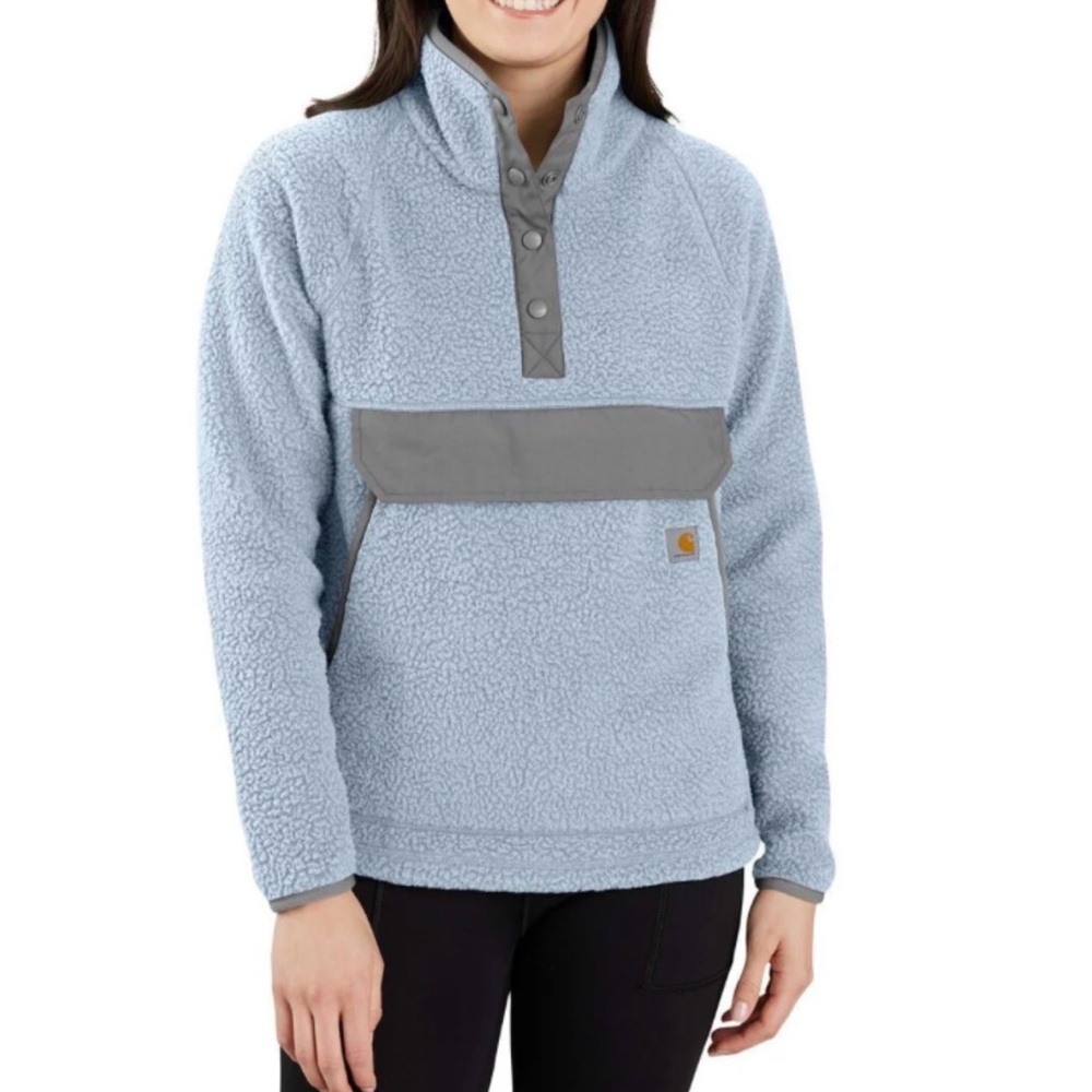 Carhartt® Ladies' 1/4 Snap‎ Fleece Jacket  Size M